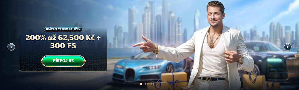 Propagační banner Millioner kasina