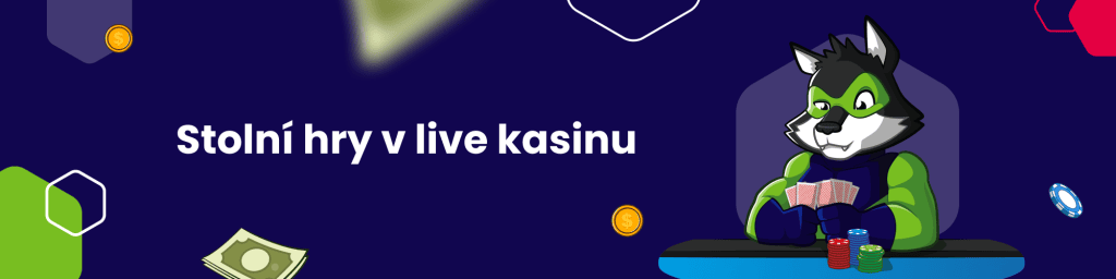 Stolní hry v live kasinu