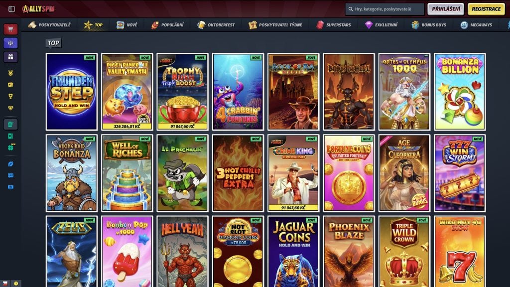 Allyspin casino - katalog her