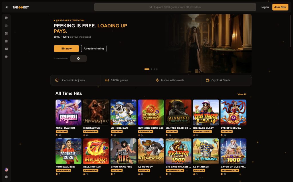Taboobet casino