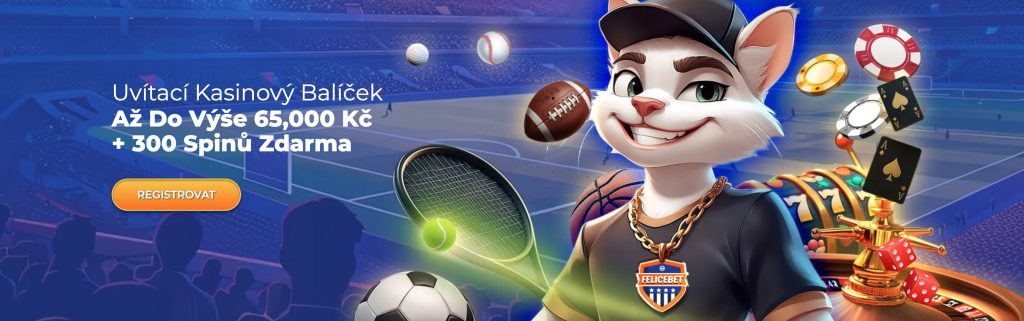 FeliceBet casino - Bonusy na uvítanou